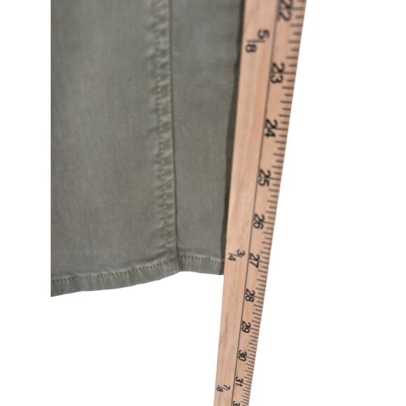 Frame High Waist Cargo Utility Pants Cotton Stretch Size 27 Flaws - Picture 6 of 13